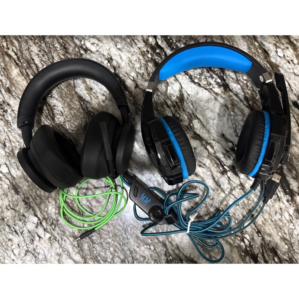 Lot of 2 Microsoft Headset for Xbox Series X|S, Xbox One, Win 10 & Kotion Each